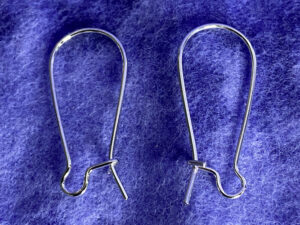 Medium SS kidney ear wires