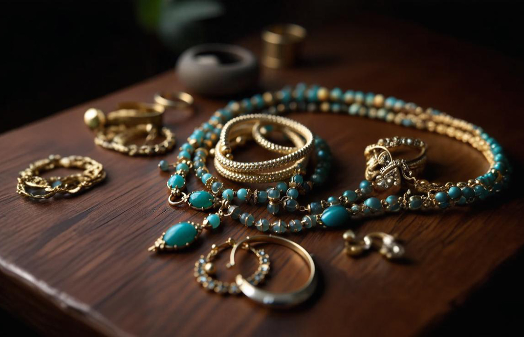 Vintage, used and handmade jewelry