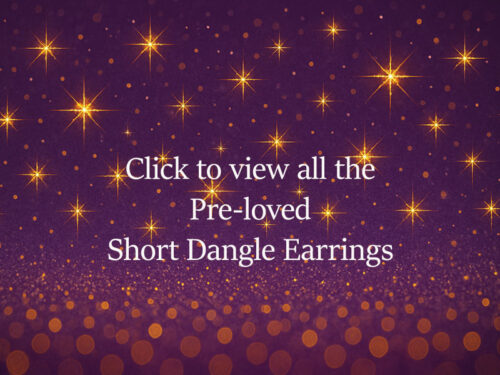 Pre-loved Short Dangle Earrings