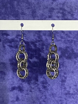 Pre-loved BOHO chain drop earrings
