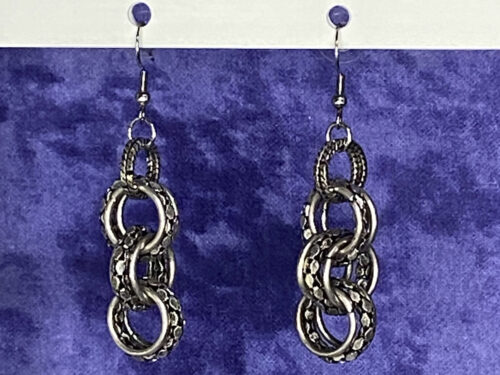 Pre-loved BOHO chain drop earrings