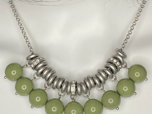 Vintage retired Lia Sophia statement necklace