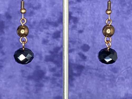 ND Copper beaded earrings