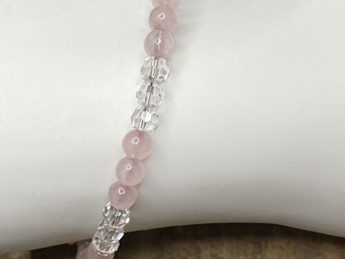 ND Rose quartz healing bracelet