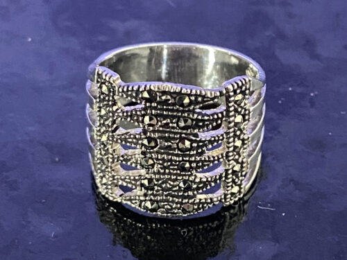 Vintage Sterling Silver/Marcasite ring