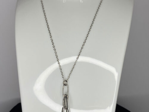 ND Paper clip chain necklace set