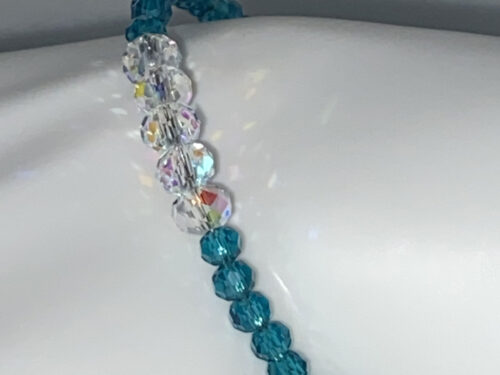 ND Memory wire focal bracelet