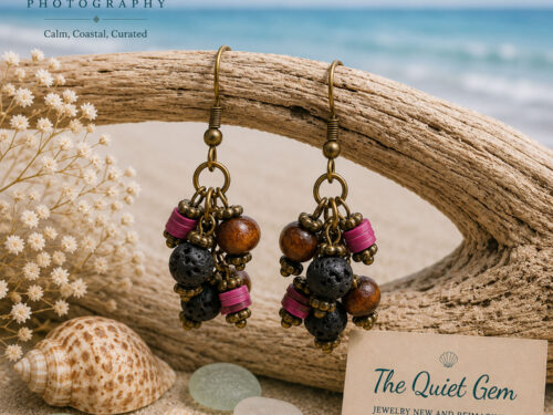 Pre-Owned Brass Boho Drop Earrings