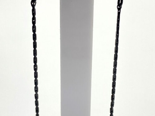 Pre-owned black-tone clear rhinestone ball drop earrings